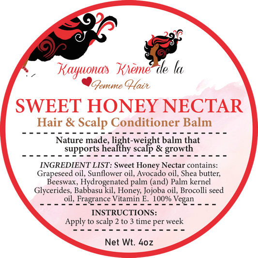 SWEET HONEY NECTAR HAIR & SCALP AND CONDITIONER BALM